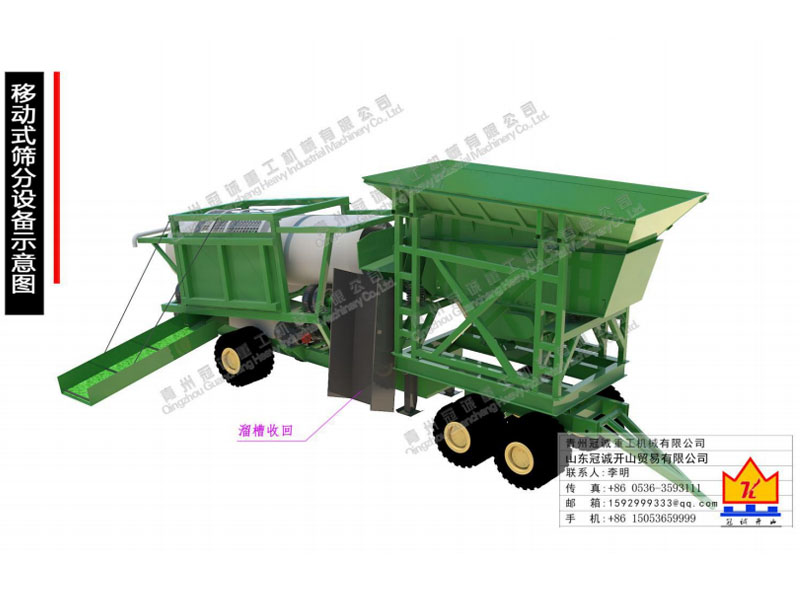 移動(dòng)式石英砂除雜設(shè)備