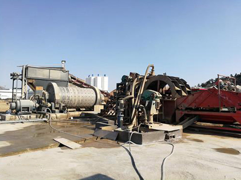 石英砂球磨機生產(chǎn)線