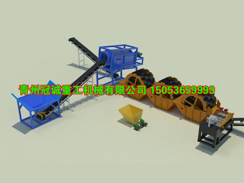 石英砂水洗生產(chǎn)線(xiàn)