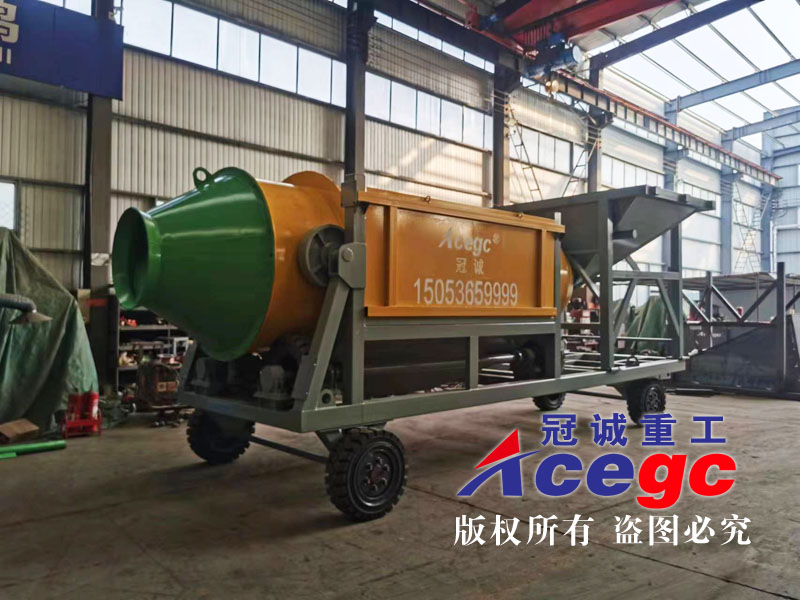 移動(dòng)式石英砂洗礦脫泥機(jī)