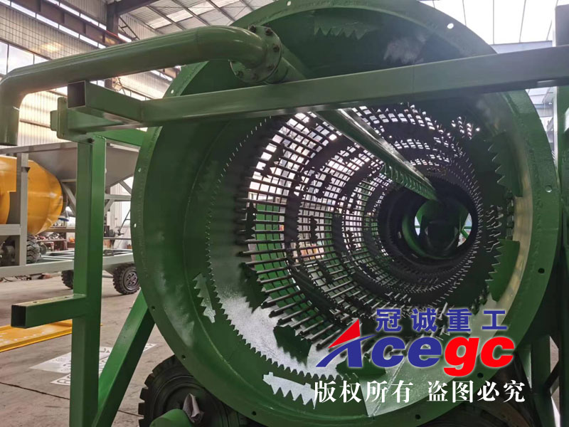 移動(dòng)式石英砂洗礦脫泥機(jī)